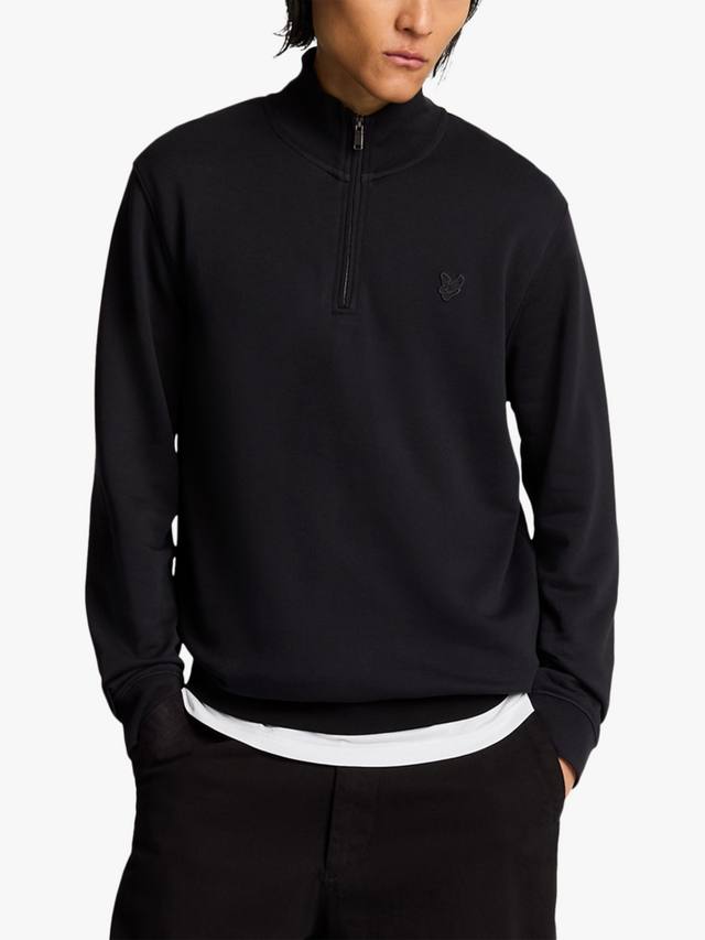 Свитшот с молнией на четверть Superfine Lyle & Scott, Jet Black
Свитшот с молнией на четверть Superfine Lyle & Scott, Jet Black