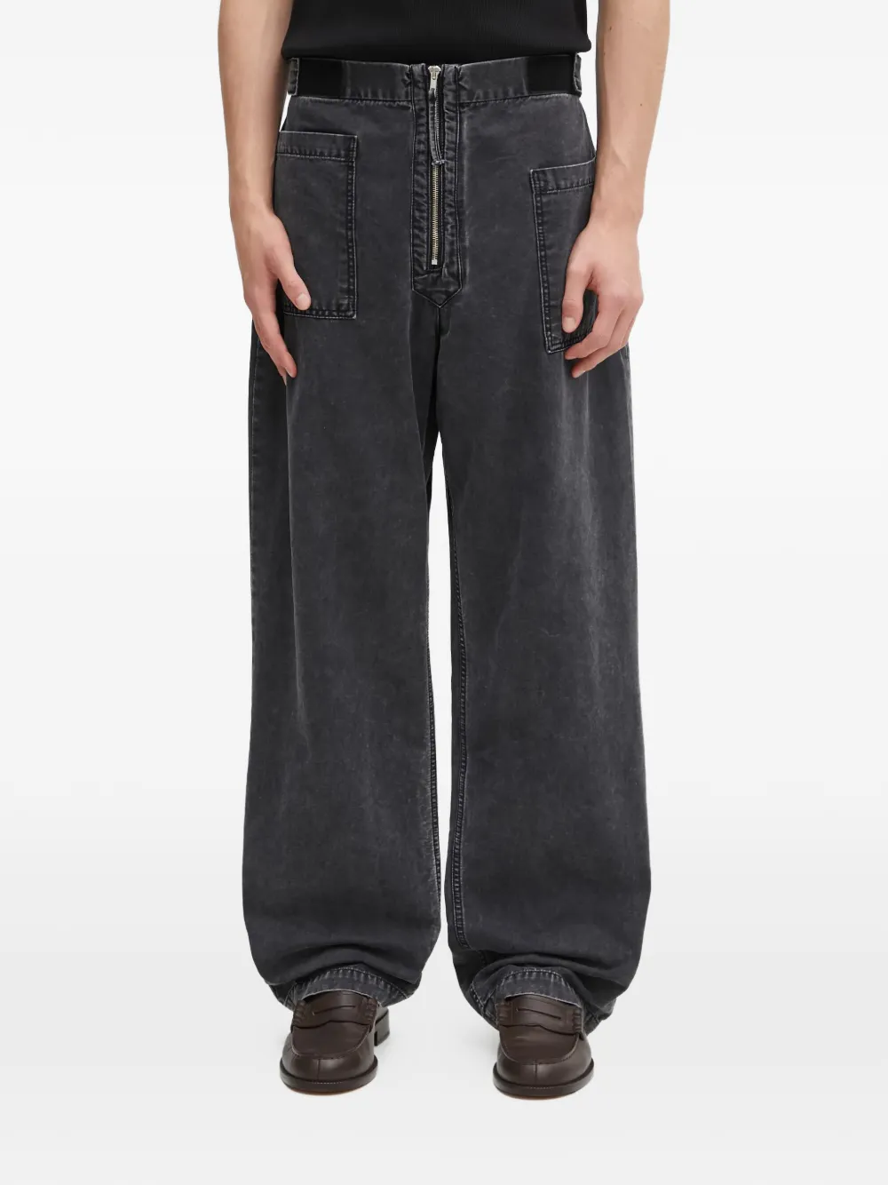 Джинсы на молнии Aries, черный
Джинсы на молнии Aries, черный