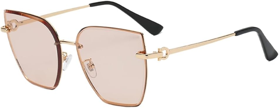 Солнцезащитные очки UV400 для мужчин и женщин | Безободковые очки с градиентными линзами "кошачий глаз" | Для вождения и занятий спортом на открытом воздухе generic, T4
Солнцезащитные очки UV400 для мужчин и женщин | Безободковые очки с градиентными линзами "кошачий глаз" | Для вождения и занятий спортом на открытом воздухе generic, T4