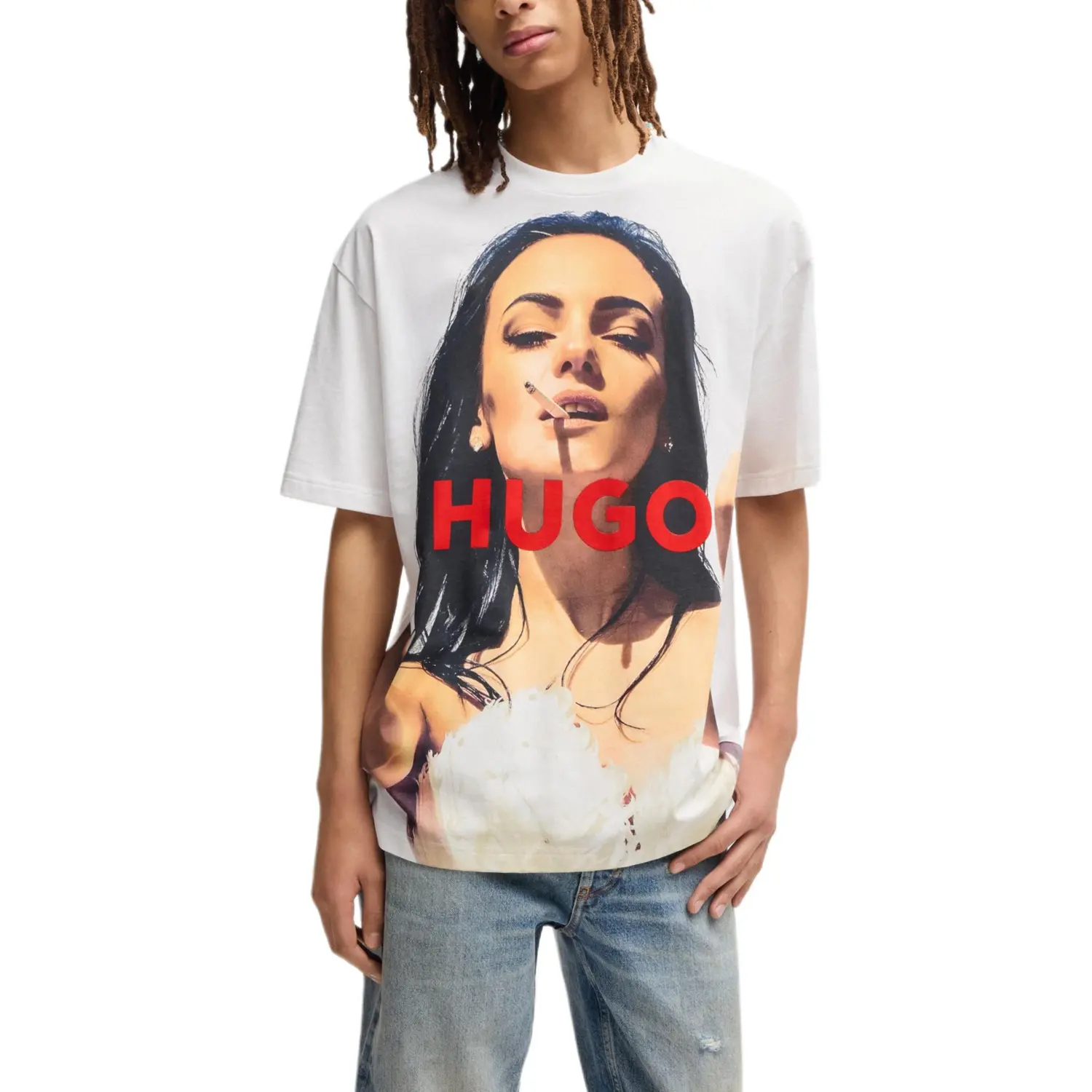 HUGO BOSS Футболка мужская белая, Белый, HUGO BOSS Футболка мужская белая
HUGO BOSS Футболка мужская белая, Белый, HUGO BOSS Футболка мужская белая