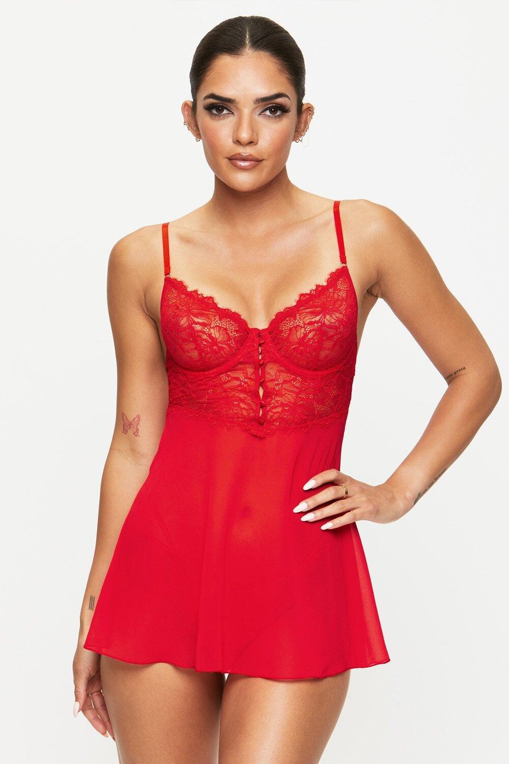 Комплект Babydoll Iris Ann Summers, красный
Комплект Babydoll Iris Ann Summers, красный