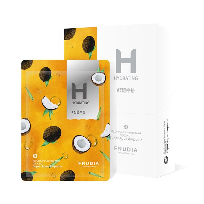 Маски для лица из кокосового ореха от My Orchard Frudia, 10 x 20 мл
Маски для лица из кокосового ореха от My Orchard Frudia, 10 x 20 мл