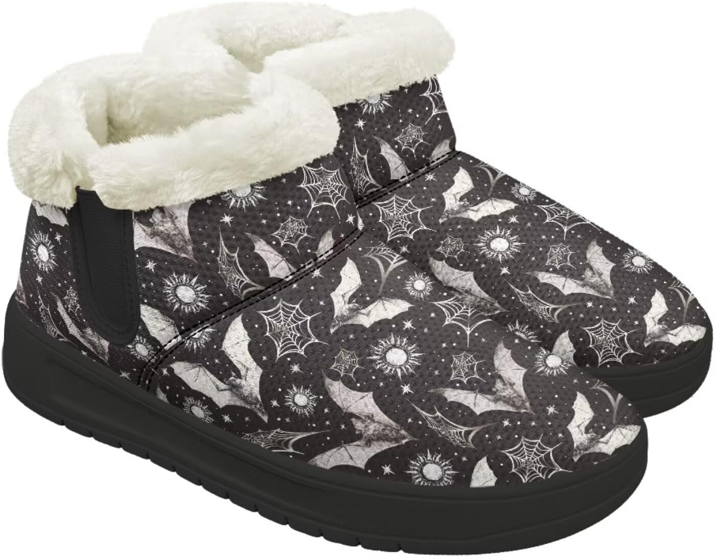 Зимние утепленные ботинки Forchrinse для женщин и мужчин, комфортные полусапожки с антискользящей подошвой для улицы, Halloween Bat
Зимние утепленные ботинки Forchrinse для женщин и мужчин, комфортные полусапожки с антискользящей подошвой для улицы, Halloween Bat