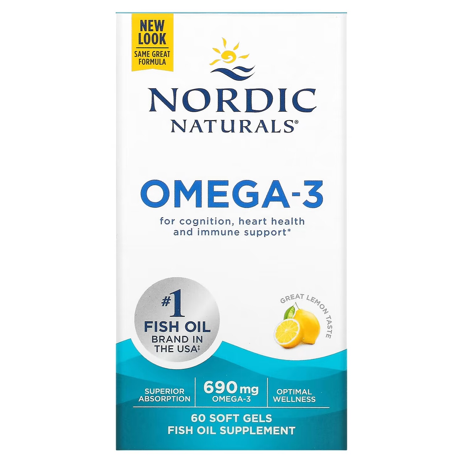 Nordic Naturals Омега-3 с лимоном, 690 мг, 60 мягких таблеток (345 мг на мягкую желатиновую капсулу)
Nordic Naturals Омега-3 с лимоном, 690 мг, 60 мягких таблеток (345 мг на мягкую желатиновую капсулу)