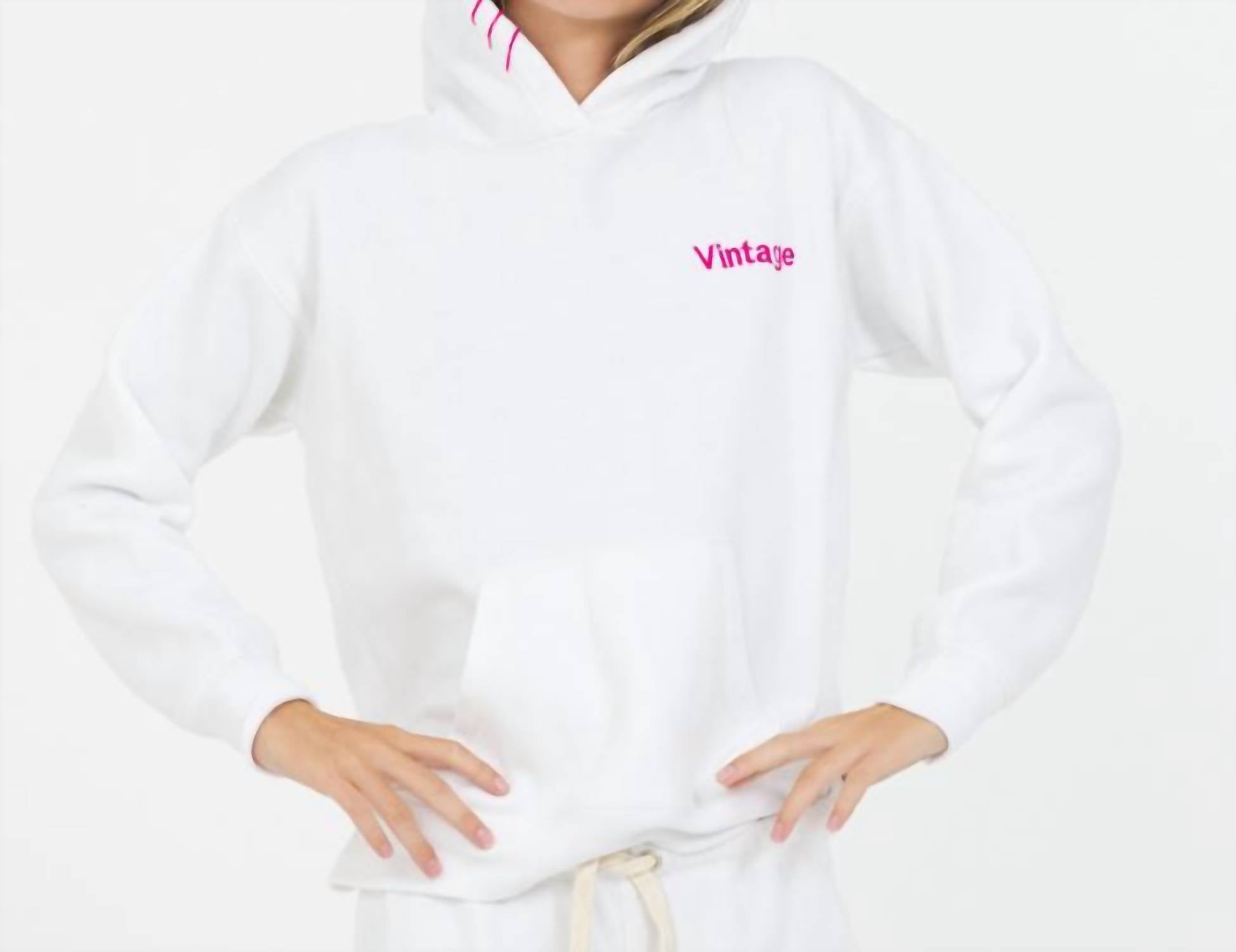 Стич худи в винтажном белом Vintage Havana
Стич худи в винтажном белом Vintage Havana