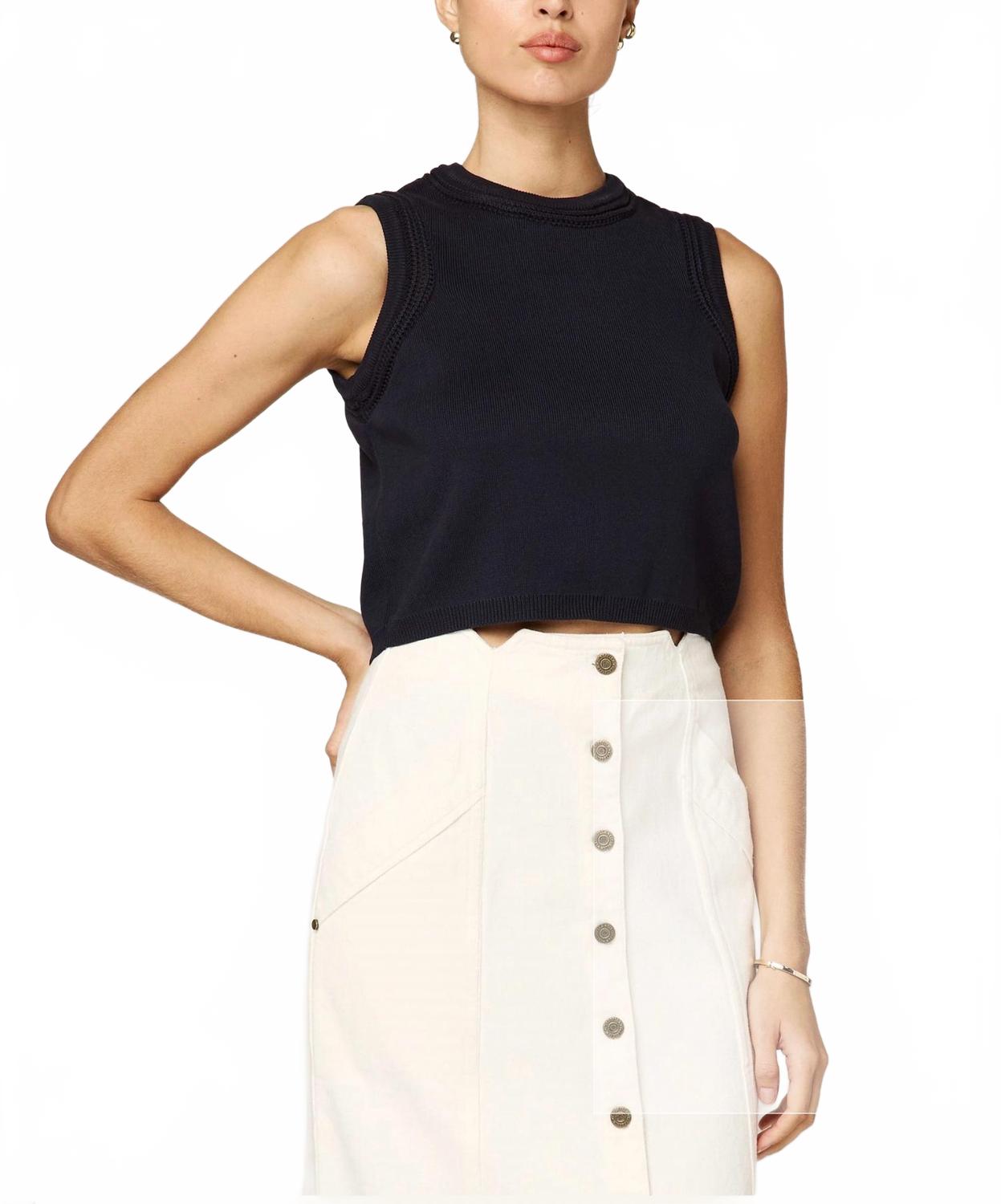 Нефритовый топ в полуночно-синем цвете Cleobella
Нефритовый топ в полуночно-синем цвете Cleobella