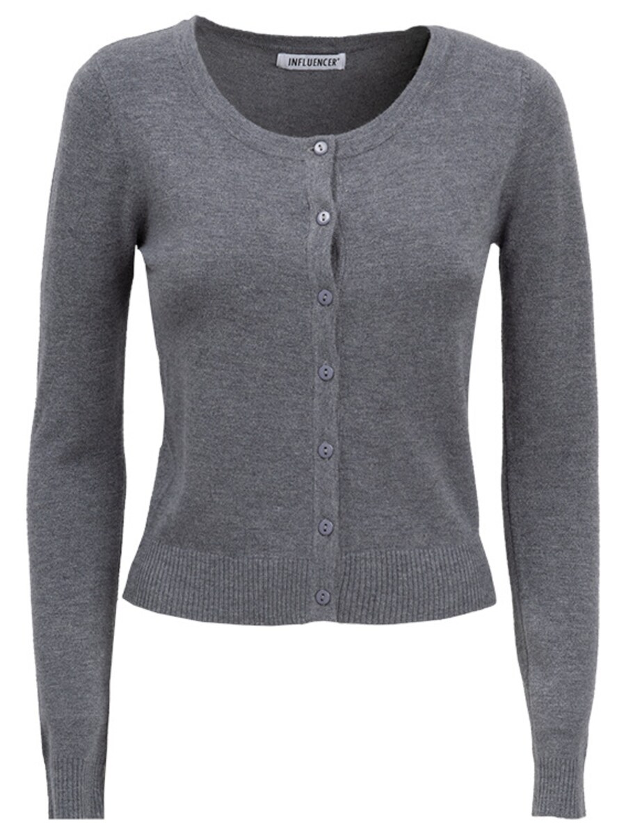 Вязаный кардиган Influencer, серый
Вязаный кардиган Influencer, серый