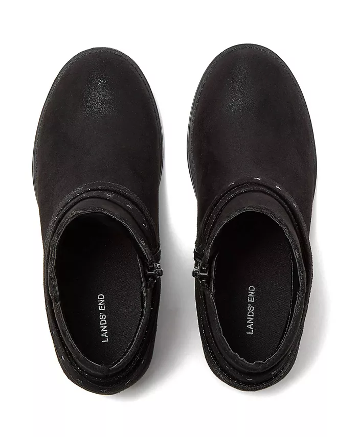 Застегивающиеся на молнию ботиночки в западном стиле с мерцающим эффектом для маленьких девочек Lands' End, черный
Застегивающиеся на молнию ботиночки в западном стиле с мерцающим эффектом для маленьких девочек Lands' End, черный