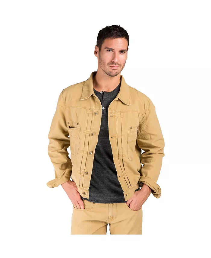 Мужская плотная потертая куртка в стиле Trucker Level 7, желтый
Мужская плотная потертая куртка в стиле Trucker Level 7, желтый