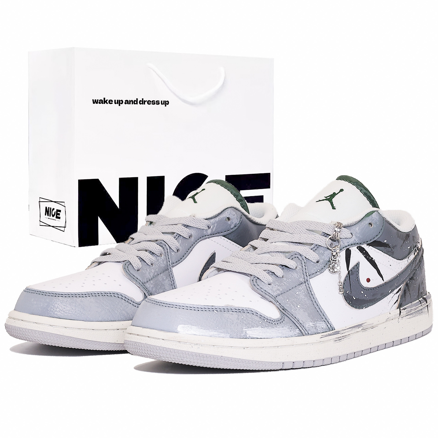 Jordan Air 1 устойчивые к истиранию низкие баскетбольные кроссовки мужские black gray
Jordan Air 1 устойчивые к истиранию низкие баскетбольные кроссовки мужские black gray