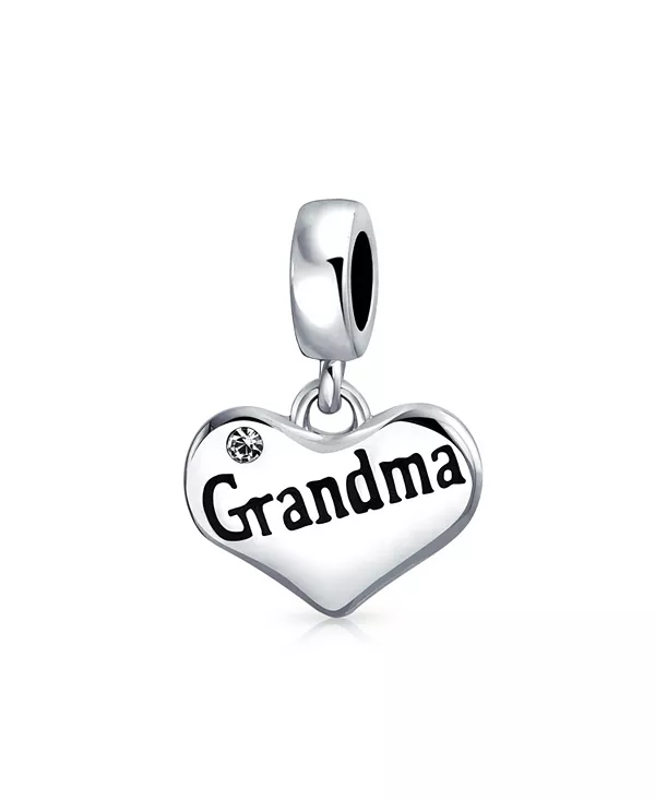 Подвеска в виде хрустальной бусины в форме сердца для лучшей бабушки (лучшая подруга) из серебра 925 пробы Bling Jewelry, clear
Подвеска в виде хрустальной бусины в форме сердца для лучшей бабушки (лучшая подруга) из серебра 925 пробы Bling Jewelry, clear