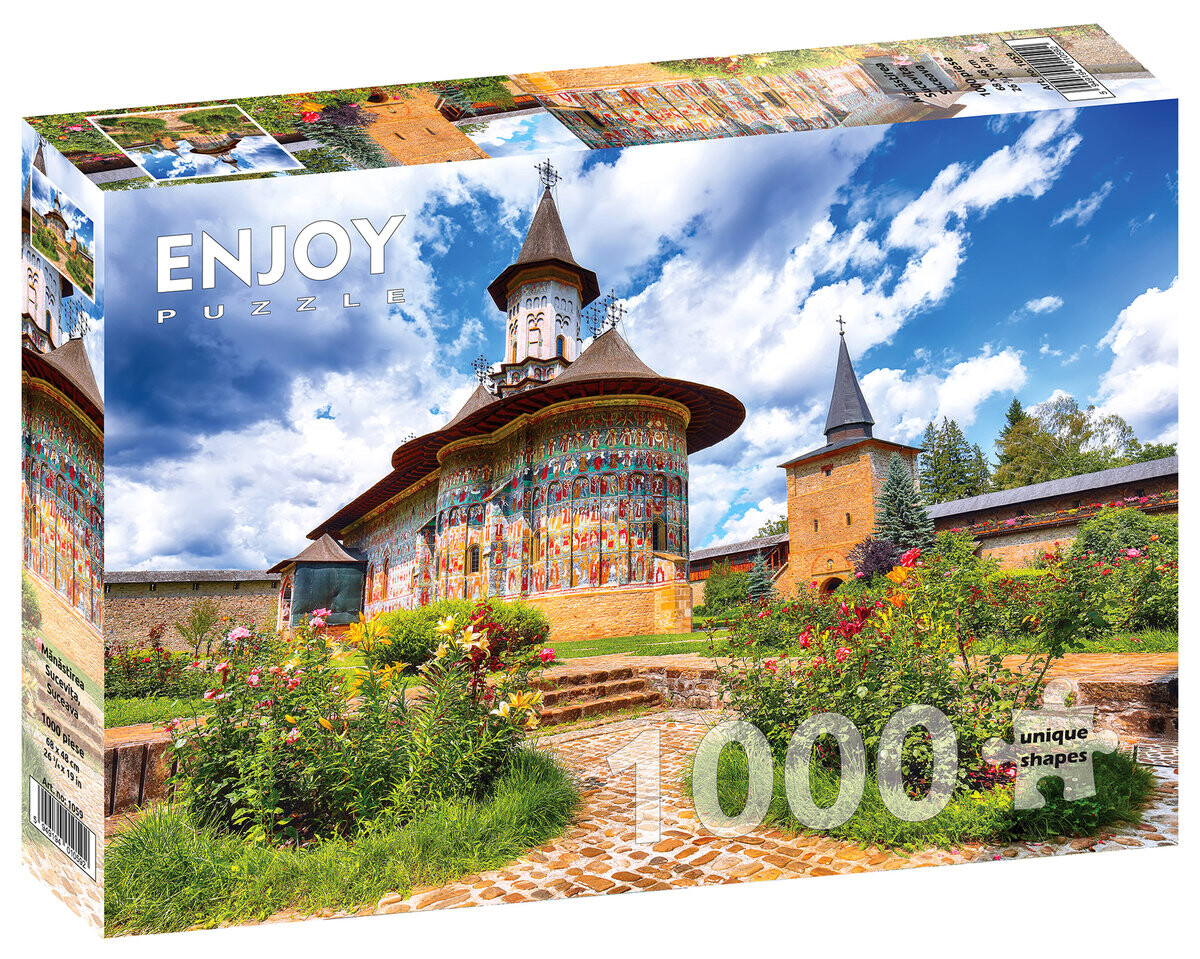Пазл, Монастырь Сучевица, Сучавица, Румыния, 1000 шт. Enjoy
Пазл, Монастырь Сучевица, Сучавица, Румыния, 1000 шт. Enjoy