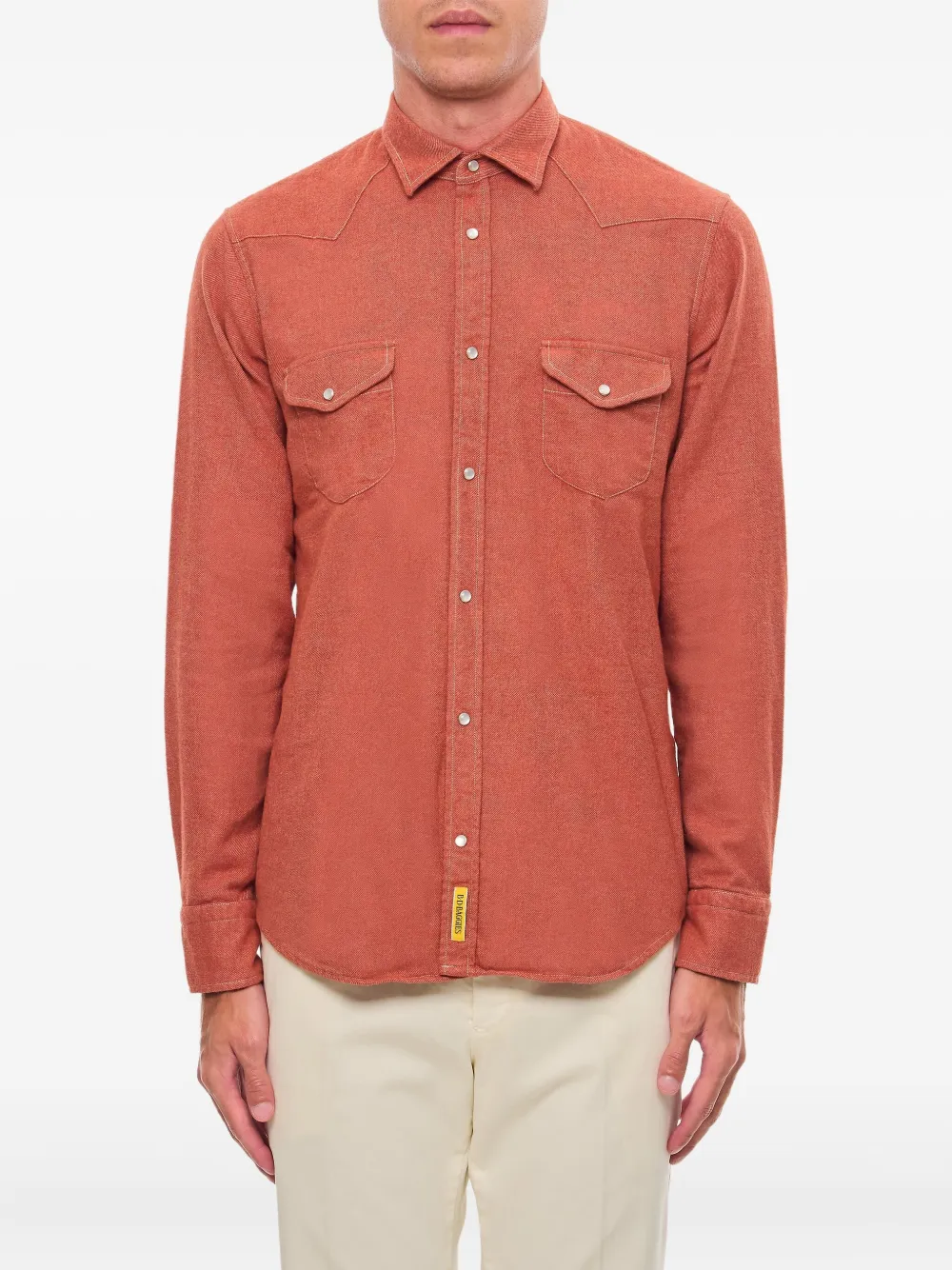 Рубашка с нагрудным карманом B.D. Baggies, оранжевый
Рубашка с нагрудным карманом B.D. Baggies, оранжевый