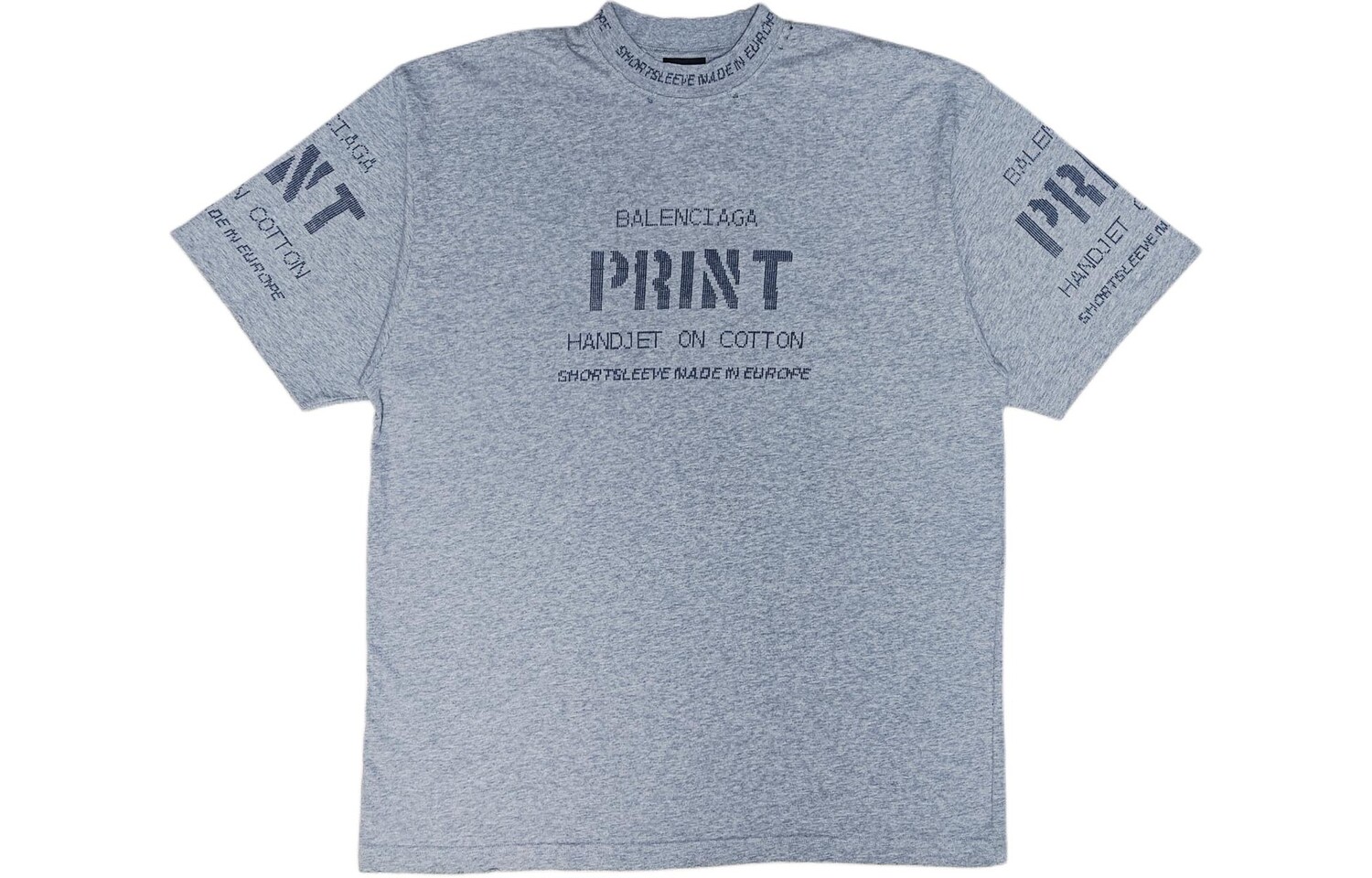 Футболка мужская серая Balenciaga, серый
Футболка мужская серая Balenciaga, серый