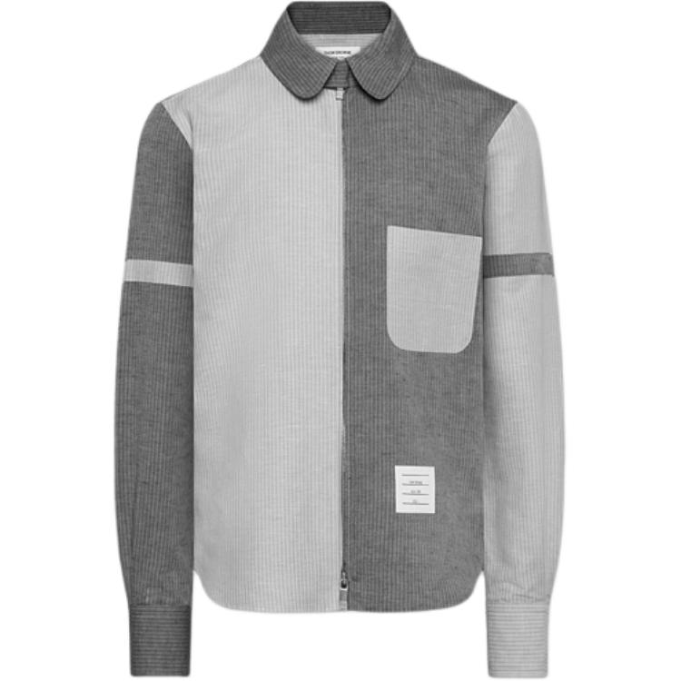 Полосатая рубашка THOM BROWNE, светло-серый
Полосатая рубашка THOM BROWNE, светло-серый