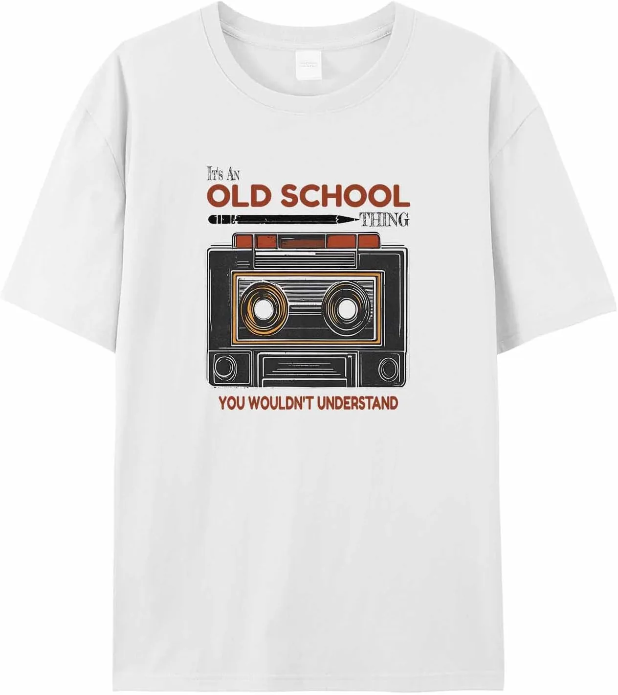 Мужская футболка Old School Nostalgia Music с коротким рукавом jdudh
Мужская футболка Old School Nostalgia Music с коротким рукавом jdudh