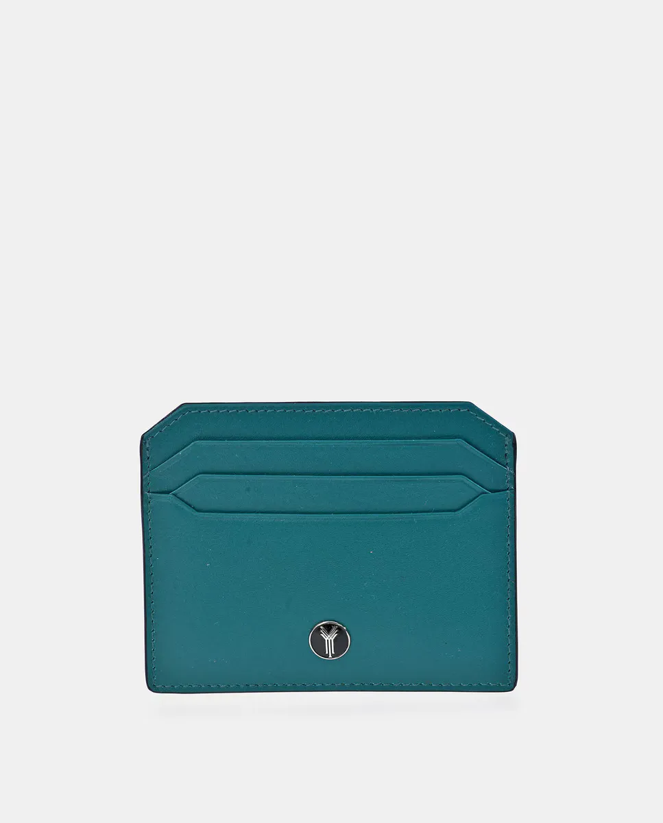 Мужская плоская визитница YANKO из кожи верблюжьего цвета, бирюзовый
Мужская плоская визитница YANKO из кожи верблюжьего цвета, бирюзовый