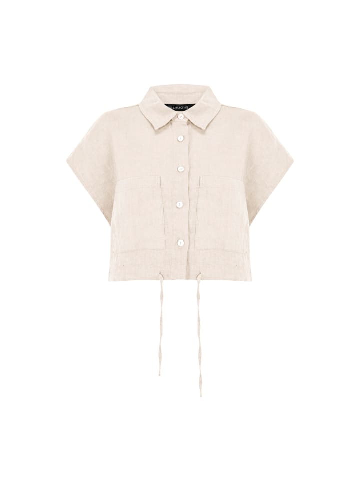 Блузка Savannah с короткими рукавами белого цвета Freshlions
Блузка Savannah с короткими рукавами белого цвета Freshlions