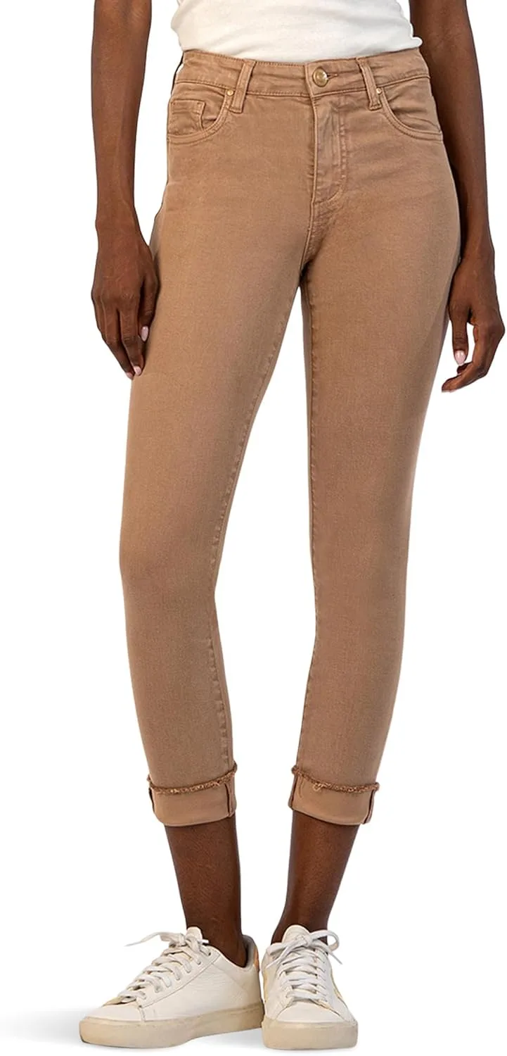 KUT from The Kloth Женские укороченные брюки Amy Crop Straight Leg в цвете cappuccino
KUT from The Kloth Женские укороченные брюки Amy Crop Straight Leg в цвете cappuccino