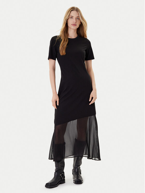 Повседневное платье regular fit P5GDFCNA Dkny, черный
Повседневное платье regular fit P5GDFCNA Dkny, черный