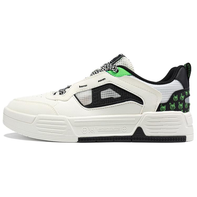 361° Нескользящие, быстросохнущие, износостойкие, низкие кроссовки для скейтбординга, мужские, белые, черные
361° Нескользящие, быстросохнущие, износостойкие, низкие кроссовки для скейтбординга, мужские, белые, черные