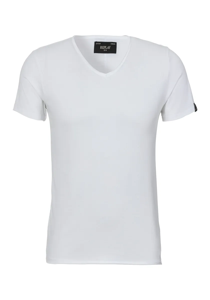 Футболка Replay с V-образным вырезом, белый
Футболка Replay с V-образным вырезом, белый