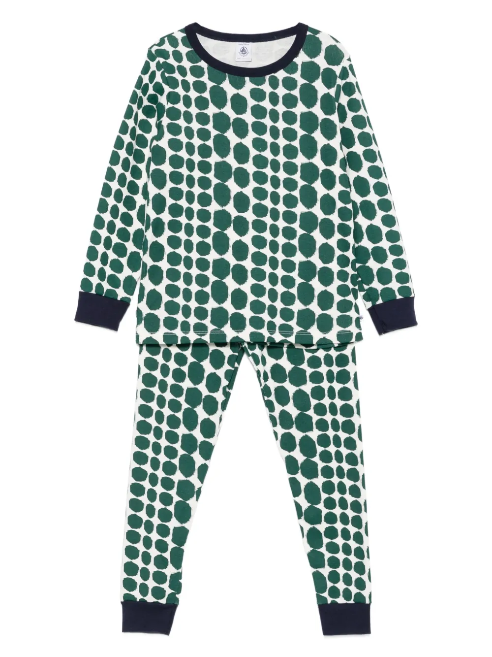 Пижама в горох Petit Bateau, белый
Пижама в горох Petit Bateau, белый