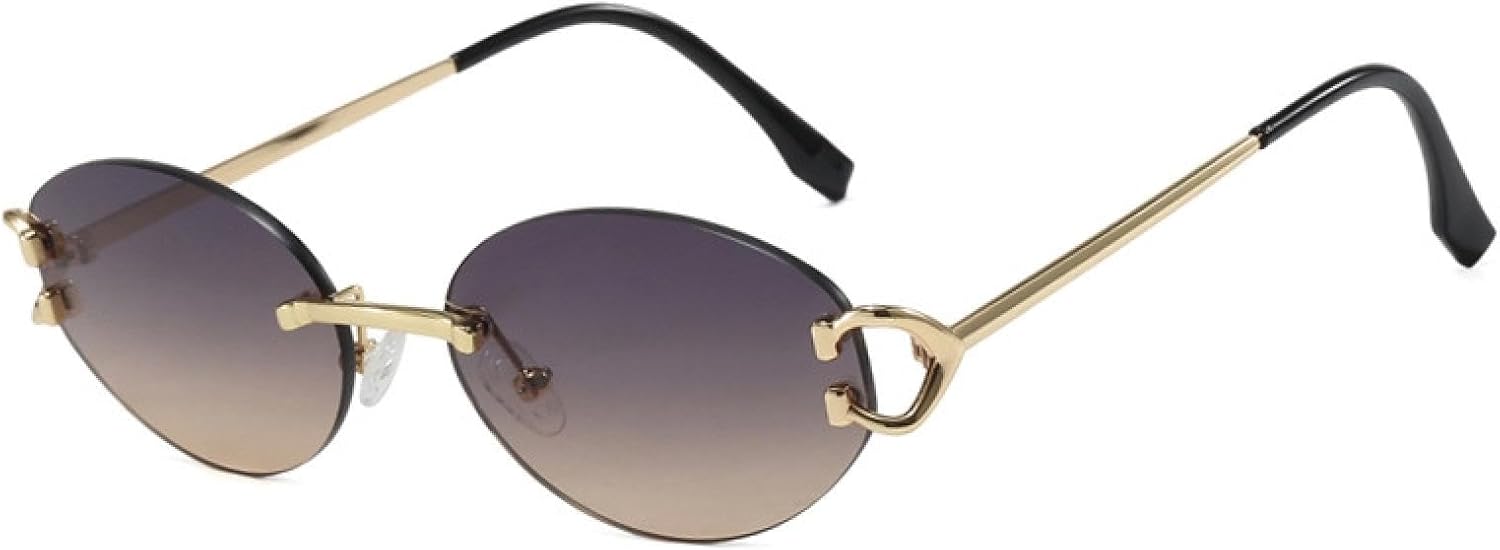 Солнцезащитные очки с защитой от УФ-излучения UV400 | Безрамочные, с овальной огранкой | Для женщин и мужчин | Линзы конфетных цветов | Для занятий спортом на открытом воздухе и вождения DSVIGF, 6195-c4
Солнцезащитные очки с защитой от УФ-излучения UV400 | Безрамочные, с овальной огранкой | Для женщин и мужчин | Линзы конфетных цветов | Для занятий спортом на открытом воздухе и вождения DSVIGF, 6195-c4