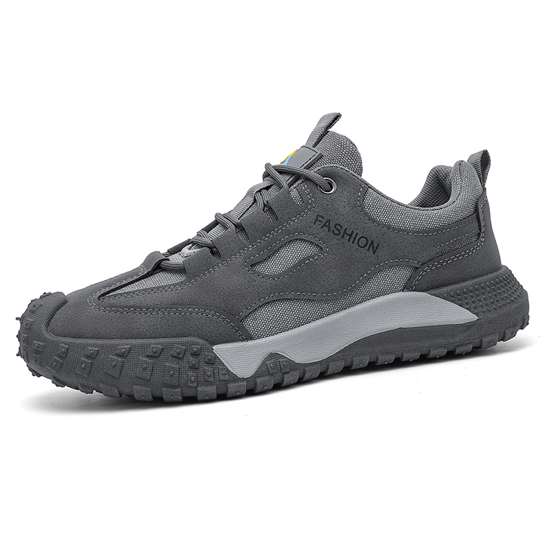 KUPE Серые мужские повседневные туфли на низком ходу с противоскользящей подошвой, цвет Gray
KUPE Серые мужские повседневные туфли на низком ходу с противоскользящей подошвой, цвет Gray