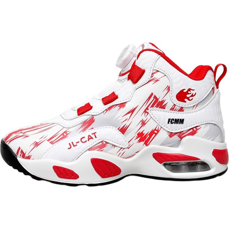Противоскользящие, дышащие, легкие, амортизирующие высокие баскетбольные кроссовки для детей FCMM, белый/красный
Противоскользящие, дышащие, легкие, амортизирующие высокие баскетбольные кроссовки для детей FCMM, белый/красный