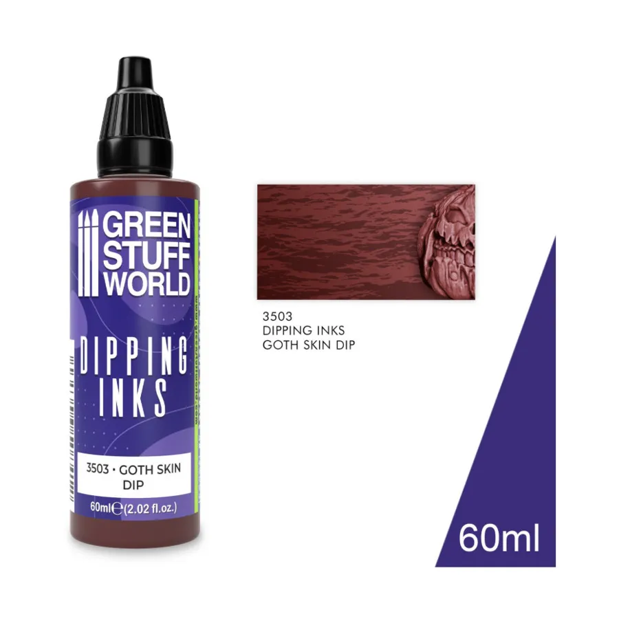 Готический соус для кожи, Paint - Dipping Ink (Green Stuff World)
Готический соус для кожи, Paint - Dipping Ink (Green Stuff World)
