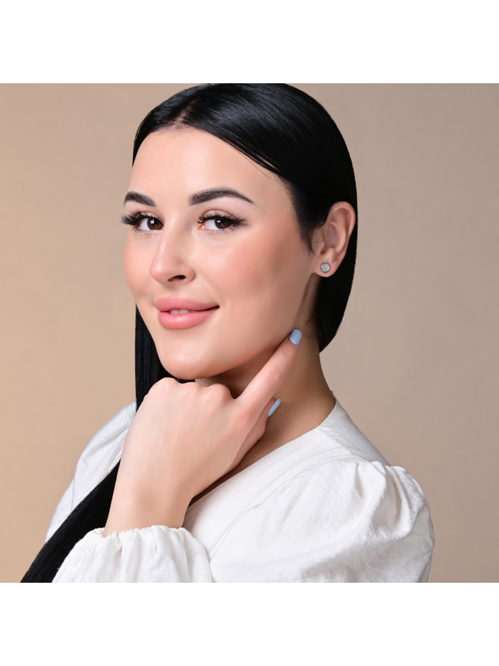 Adeliás Женские серьги - серьги-гвоздики из нержавеющей стали с перламутровыми вставками в серебряной оправе
Adeliás Женские серьги - серьги-гвоздики из нержавеющей стали с перламутровыми вставками в серебряной оправе