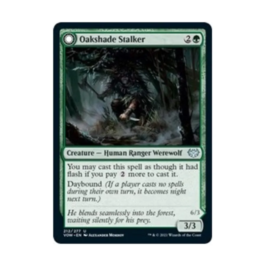 CCG Дубовый Сталкер (U), MTG - Innistrad: Crimson Vow
CCG Дубовый Сталкер (U), MTG - Innistrad: Crimson Vow