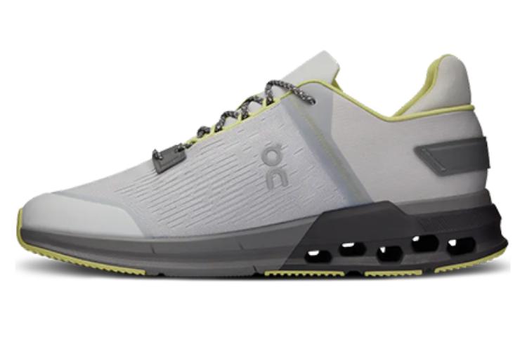 Облачные кроссовки Cloudnova устойчивые к истиранию низкие мужские серо-желтые
Облачные кроссовки Cloudnova устойчивые к истиранию низкие мужские серо-желтые