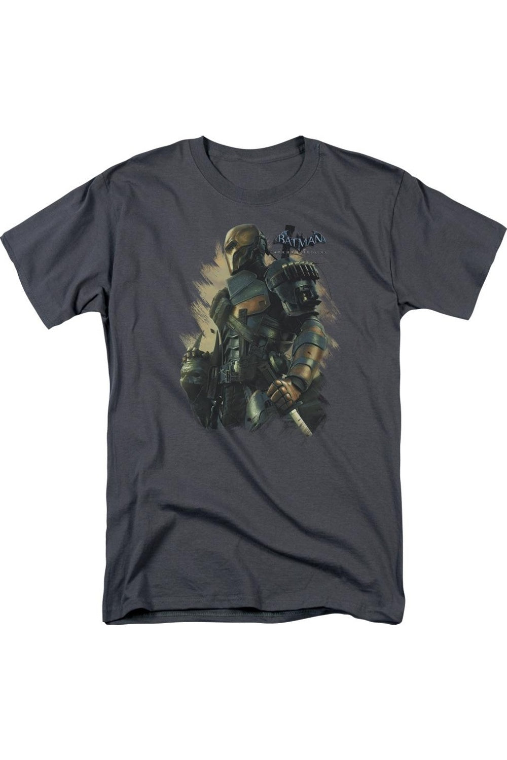 Футболка с коротким рукавом для взрослых Batman Arkham Origins Deathstroke Gildan, цвет charcoal
Футболка с коротким рукавом для взрослых Batman Arkham Origins Deathstroke Gildan, цвет charcoal
