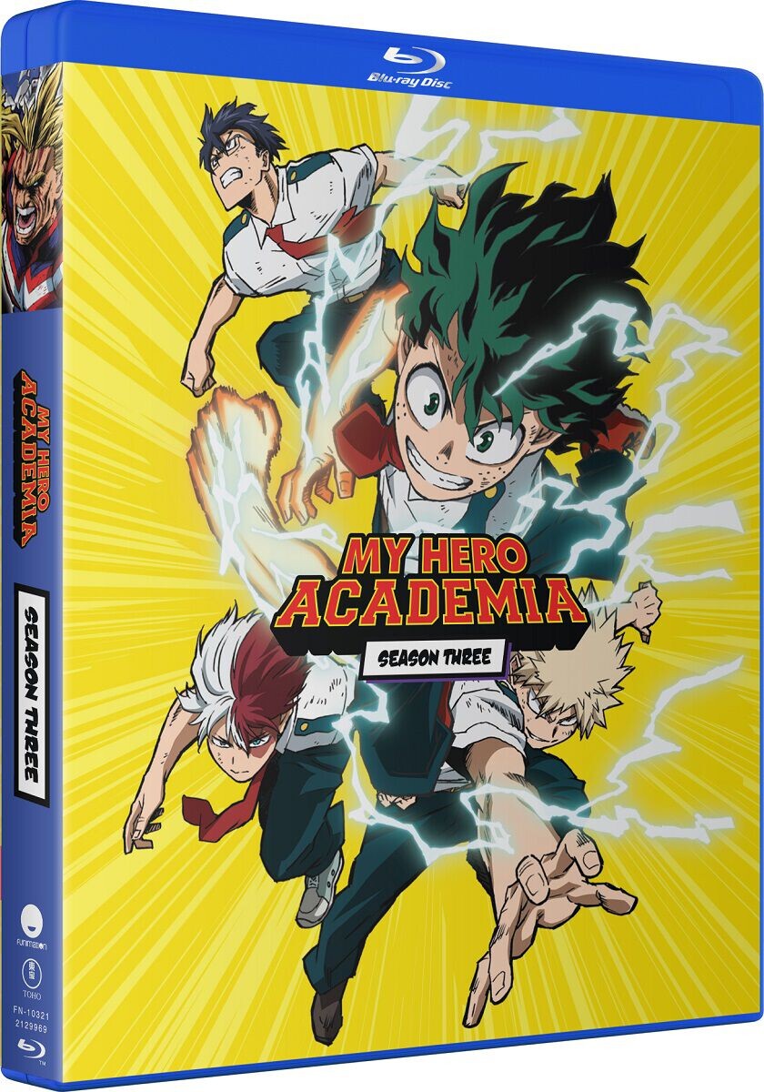 Blu-Ray диск My Hero Academia - Season 3 - Blu-ray
Blu-Ray диск My Hero Academia - Season 3 - Blu-ray