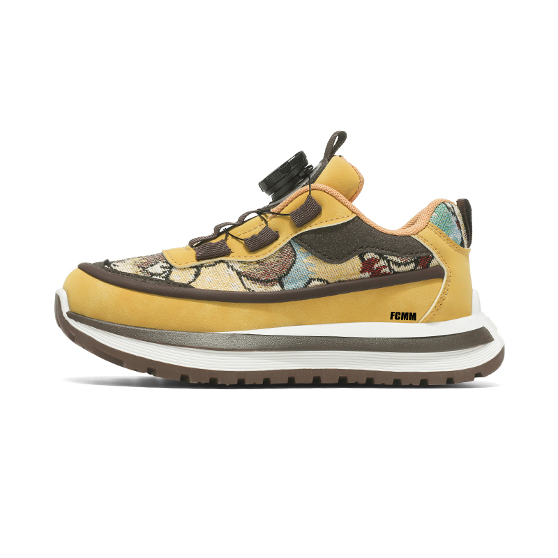 Нескользящие и дышащие низкие кроссовки для детей и подростков FCMM, желтый
Нескользящие и дышащие низкие кроссовки для детей и подростков FCMM, желтый
