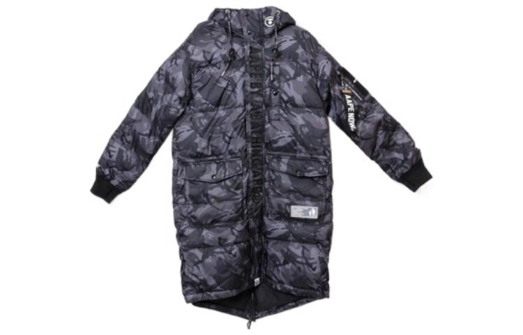 Пальто-парка унисекс камуфляж черный серый Aape, черный
Пальто-парка унисекс камуфляж черный серый Aape, черный