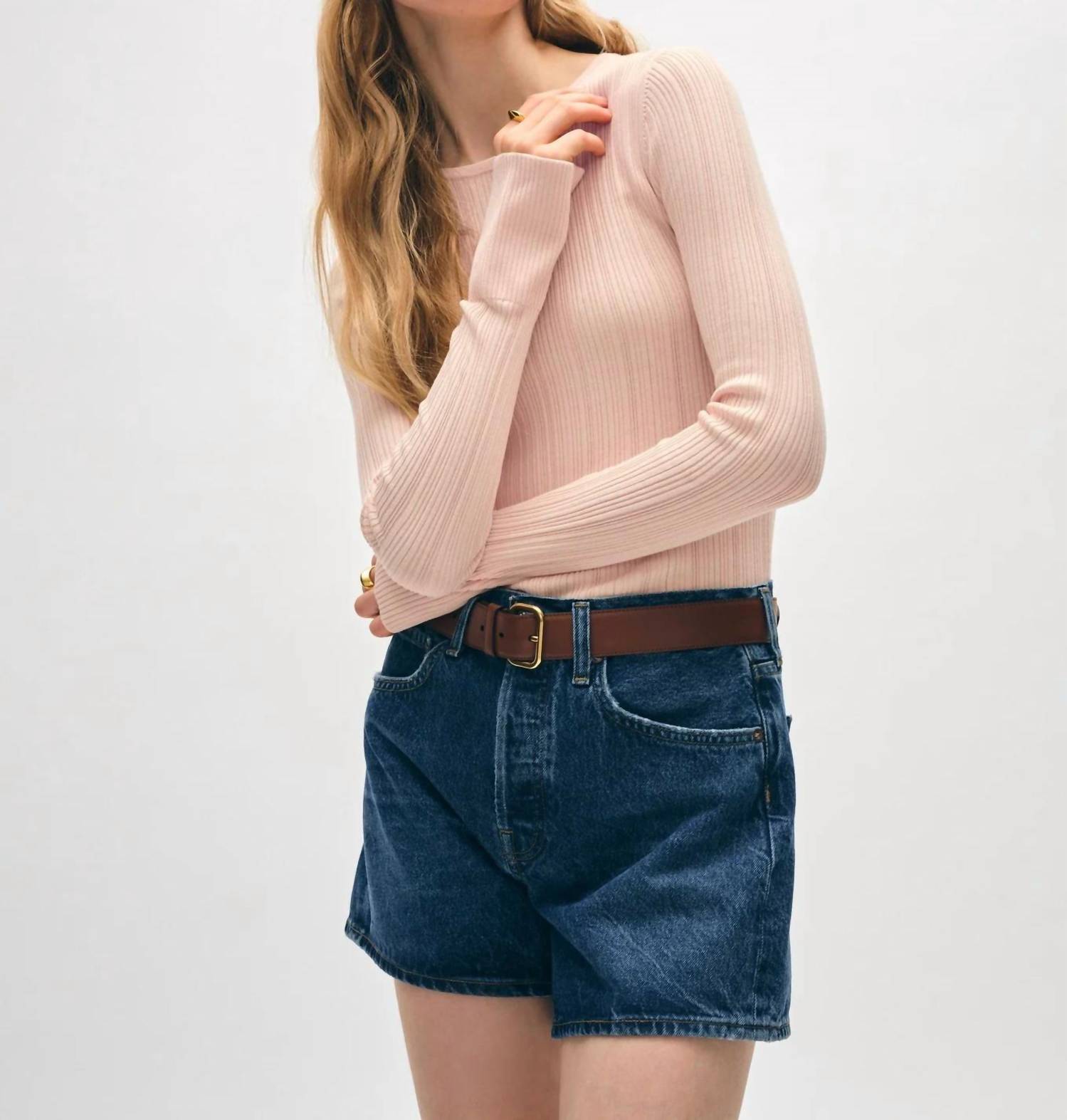 Супермягкий топ с широкими манжетами из органического хлопка риб в оттенке пустынный розовый White + Warren
Супермягкий топ с широкими манжетами из органического хлопка риб в оттенке пустынный розовый White + Warren