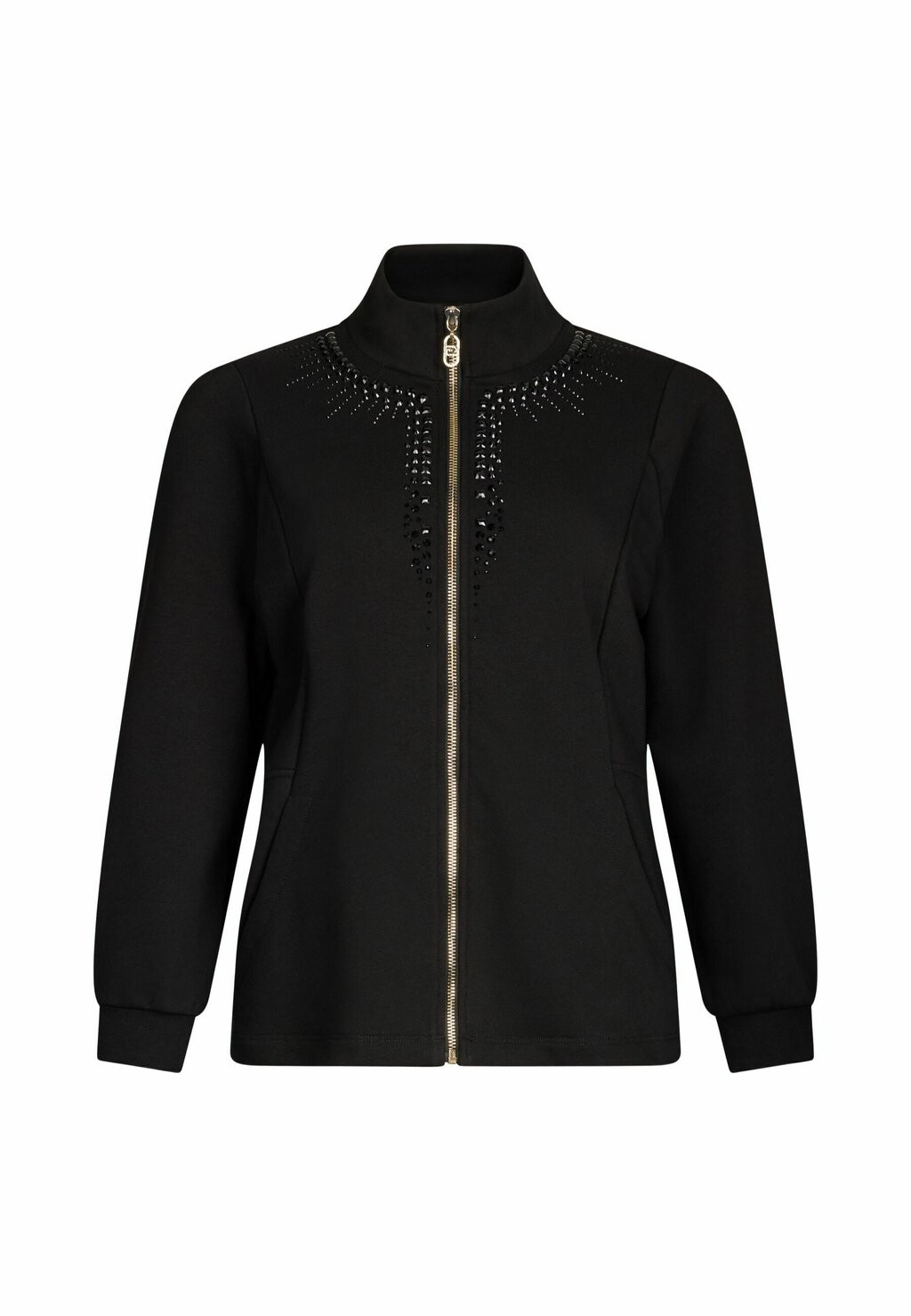 Толстовка на молнии WITH ZIP AND RHINESTONES LIU JO, черный
Толстовка на молнии WITH ZIP AND RHINESTONES LIU JO, черный