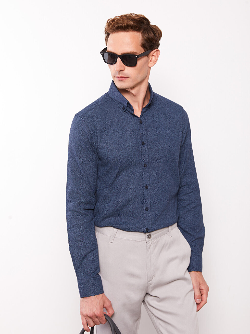 Мужская оксфордская рубашка Slim Fit с длинным рукавом LCWAIKIKI Classic, темно-синий с принтом
Мужская оксфордская рубашка Slim Fit с длинным рукавом LCWAIKIKI Classic, темно-синий с принтом