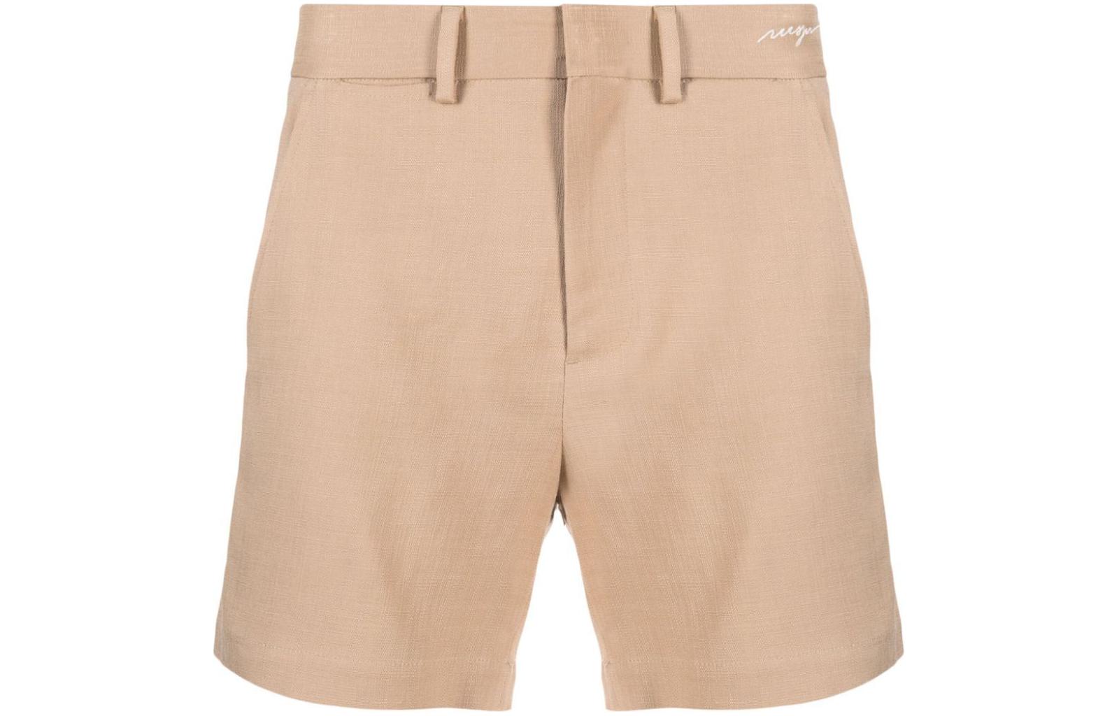 Шорты Mid-rise с вышитым логотипом MSGM, бежевый
Шорты Mid-rise с вышитым логотипом MSGM, бежевый