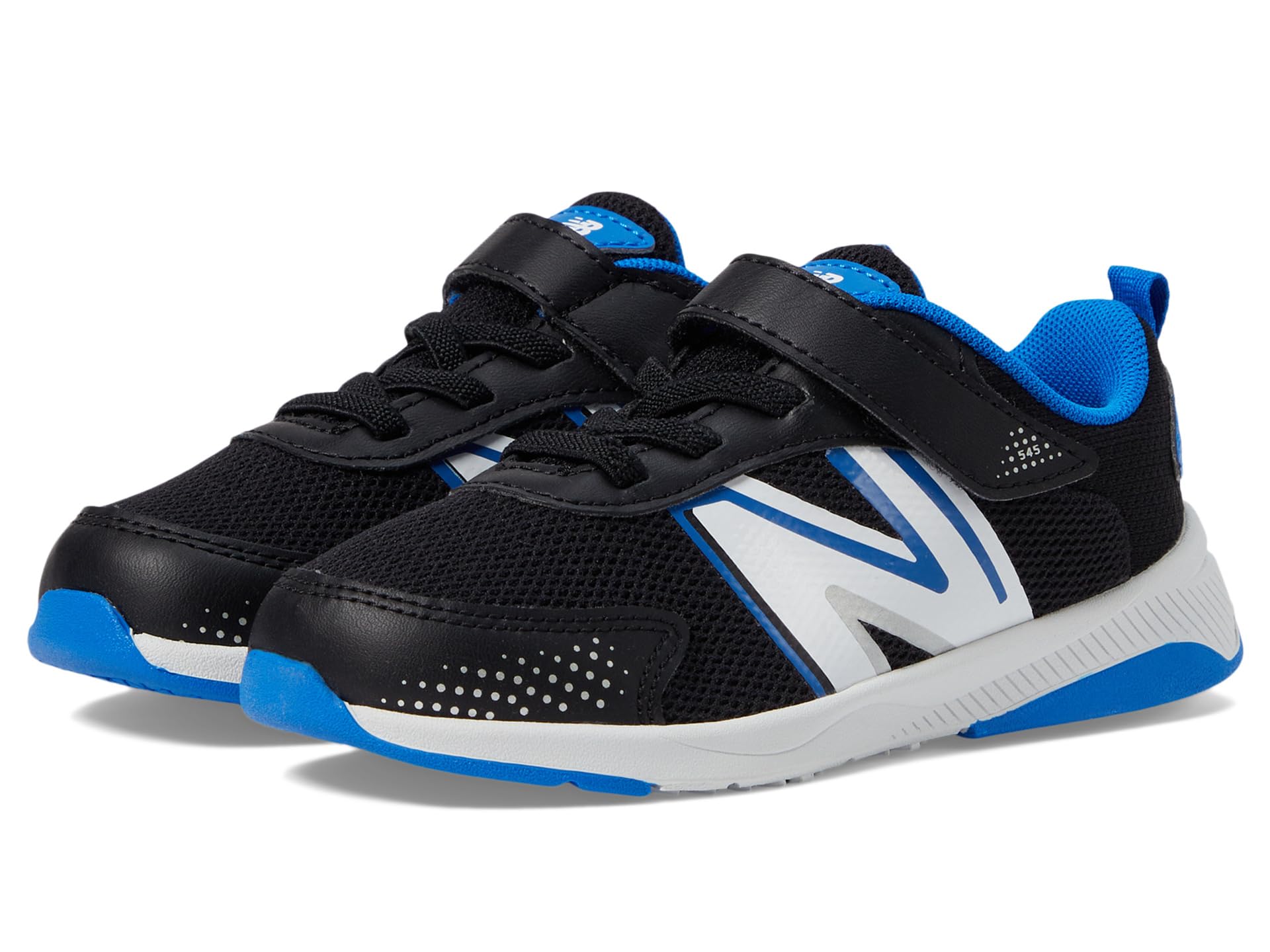 Кроссовки New Balance Kids Dynasoft 545 Bungee Lace with Top Strap, цвет Black/Blue Oasis
Кроссовки New Balance Kids Dynasoft 545 Bungee Lace with Top Strap, цвет Black/Blue Oasis