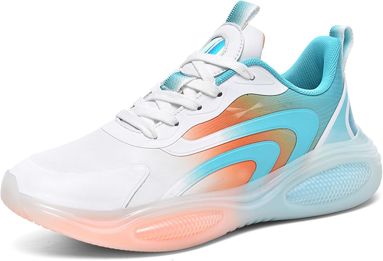 Мужские удобные противоскользящие прогулочные туфли, легкие дышащие баскетбольные кроссовки, амортизирующая спортивная обувь для бега и повседневного ношения на улице Generic, белый
Мужские удобные противоскользящие прогулочные туфли, легкие дышащие баскетбольные кроссовки, амортизирующая спортивная обувь для бега и повседневного ношения на улице Generic, белый