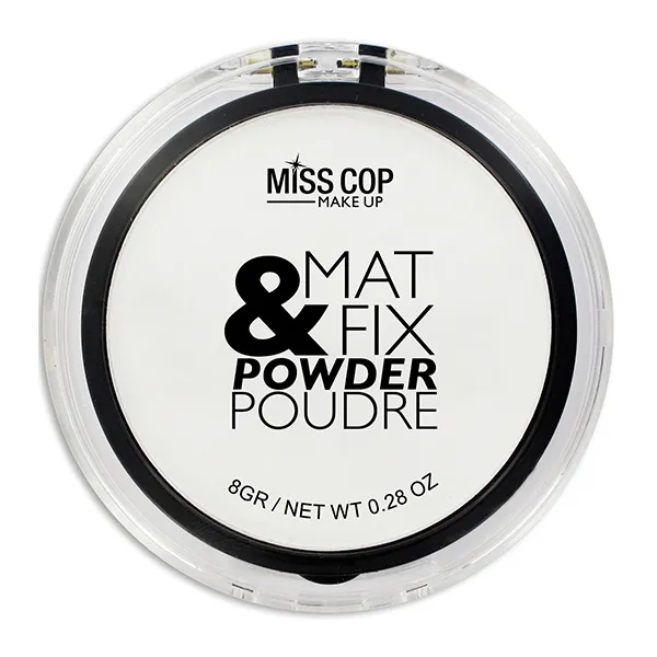 Матовая основа под макияж Poudre Mat & Fix Poudre Matifiante Miss Cop, 1 UD
Матовая основа под макияж Poudre Mat & Fix Poudre Matifiante Miss Cop, 1 UD