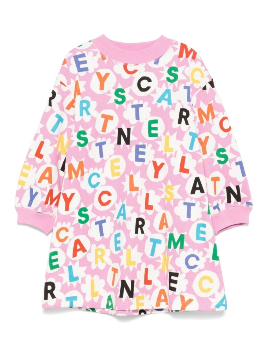 Платье Stella McCartney Kids с логотипом и принтом, розовый
Платье Stella McCartney Kids с логотипом и принтом, розовый