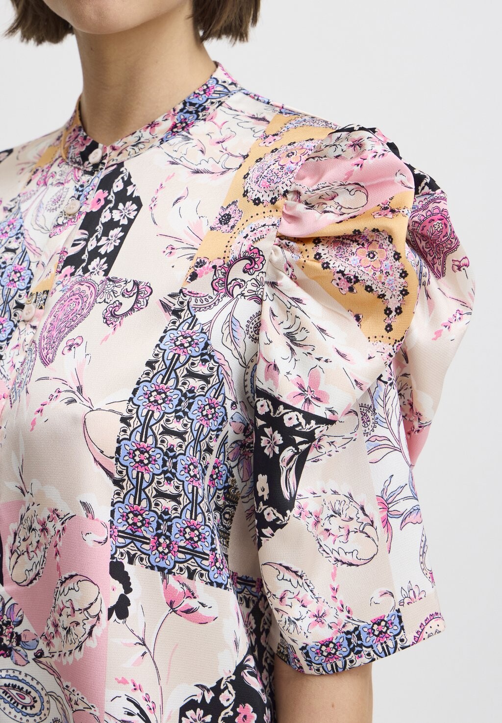 Блуза IXNINA ICHI, розовый 
Блуза IXNINA ICHI, розовый