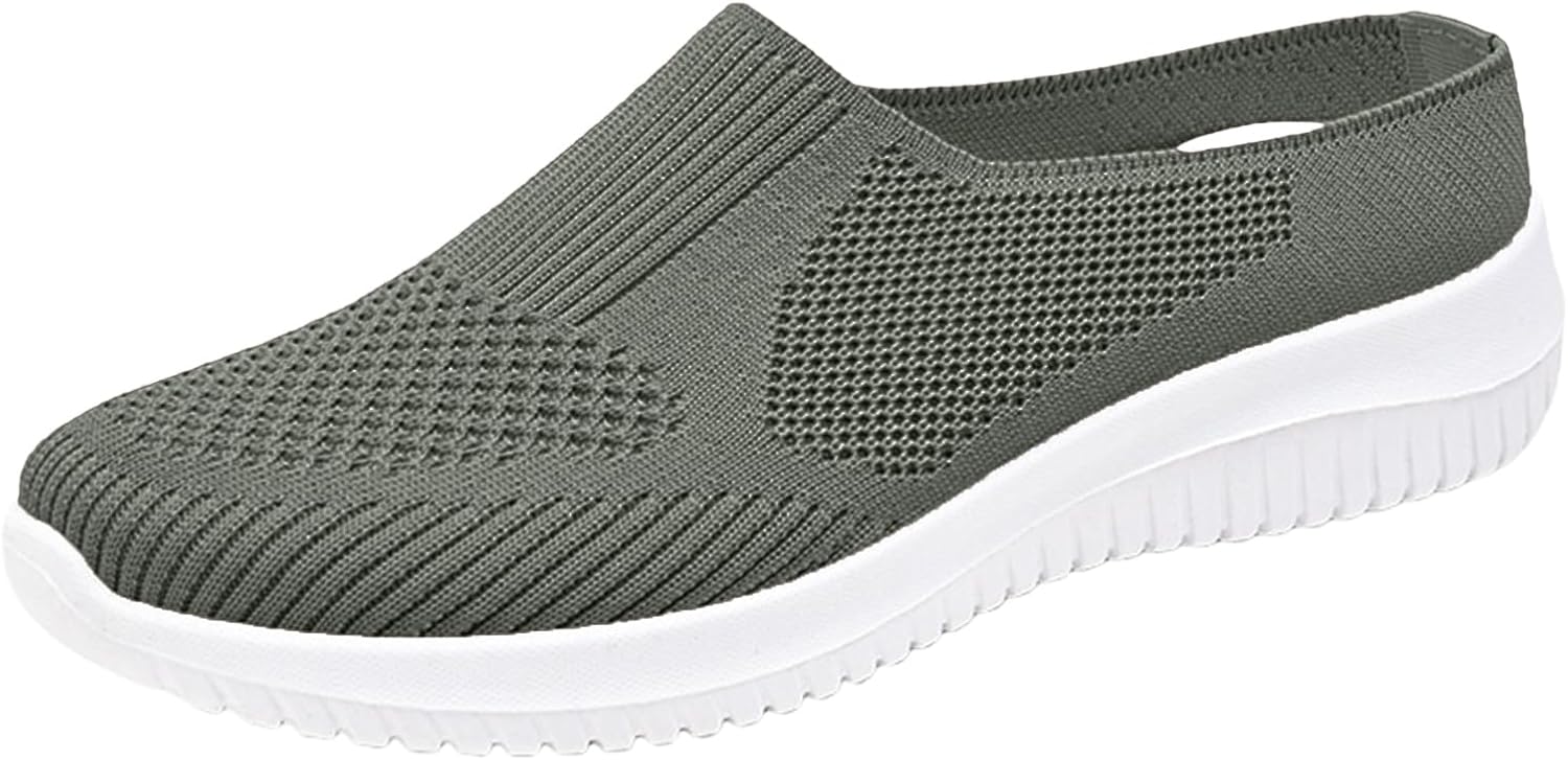 Ортопедические туфли для женщин и мужчин, дышащие, вязаные, слипоны, мюли, полусапожки с поддержкой свода стопы, легкой мягкой подошвой, закрытым носком, плоские тапочки, повседневные удобные модные прогулочные туфли Generic, зеленый
Ортопедические туфли для женщин и мужчин, дышащие, вязаные, слипоны, мюли, полусапожки с поддержкой свода стопы, легкой мягкой подошвой, закрытым носком, плоские тапочки, повседневные удобные модные прогулочные туфли Generic, зеленый