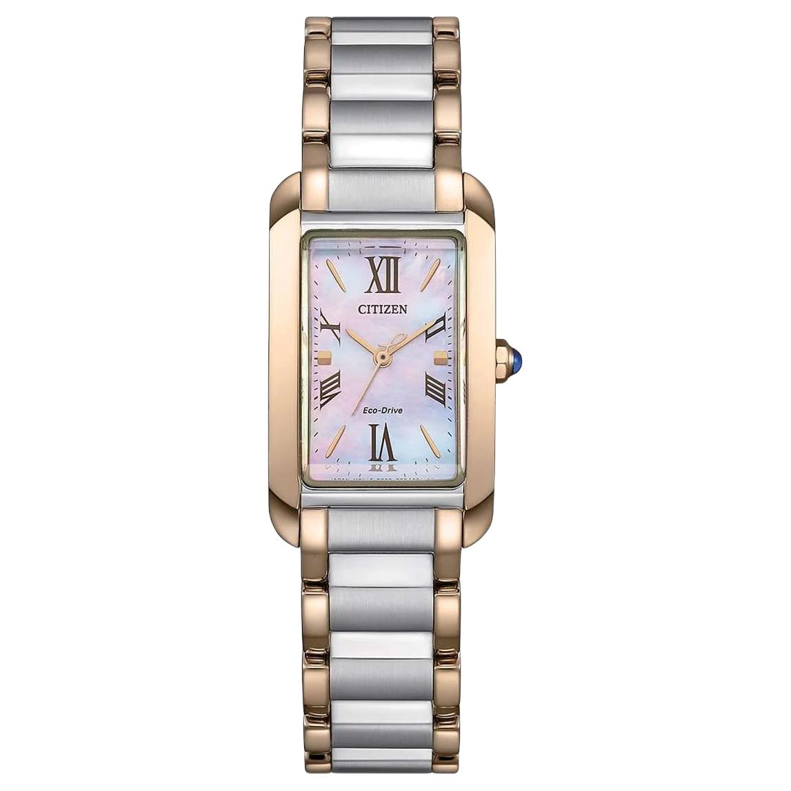 Часы L Series с солнечным кварцевым механизмом, стальной браслет, 32,5*19,5 мм, унисекс, циферблат цвета перламутра CITIZEN
Часы L Series с солнечным кварцевым механизмом, стальной браслет, 32,5*19,5 мм, унисекс, циферблат цвета перламутра CITIZEN