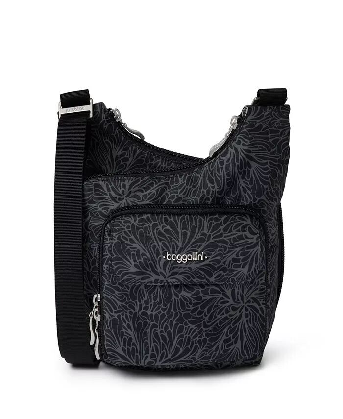 Женская сумка через плечо Criss Cross Baggallini, серый 
Женская сумка через плечо Criss Cross Baggallini, серый